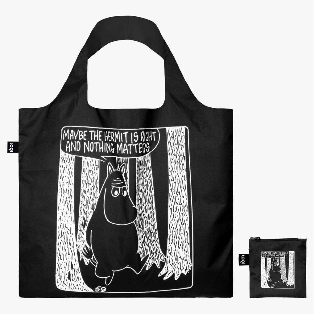 LOQI MOOMIN Comic Adventures Recycled Bag